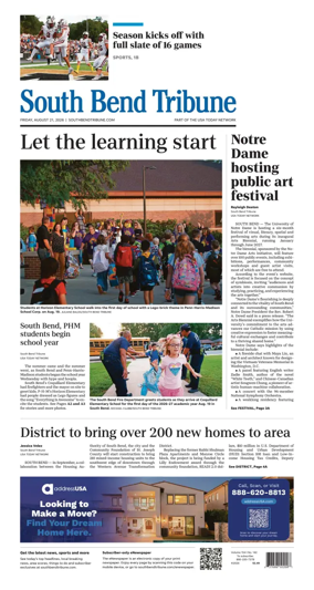 Cover of South Bend Tribune