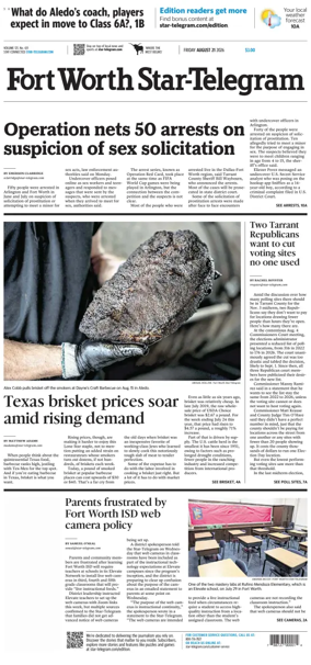 Cover of Star-Telegram