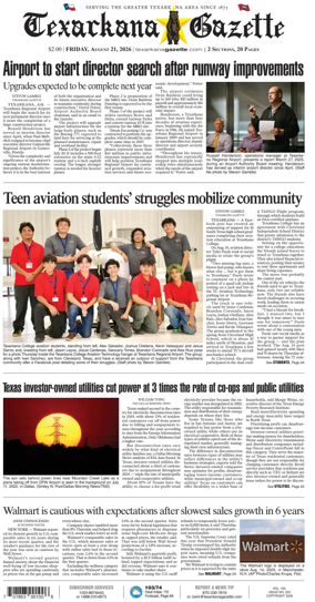 Cover of Texarkana Gazette