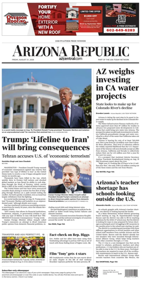 Cover of The Arizona Republic