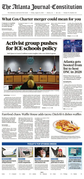 Cover of The Atlanta Journal-Constitution