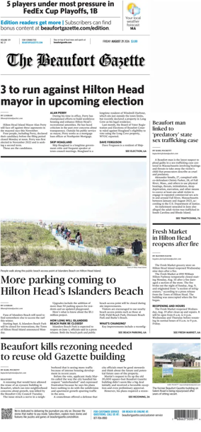 Cover of The Beaufort Gazette
