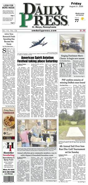 Cover of The Daily Press