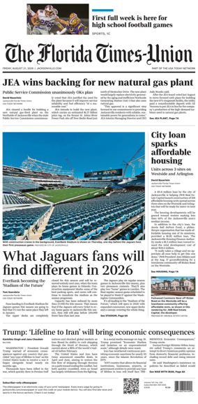 Cover of The Florida Times-Union