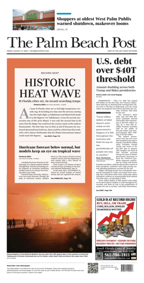 Cover of The Palm Beach Post