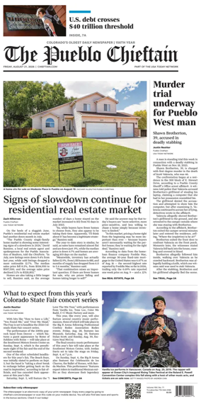 Cover of The Pueblo Chieftain