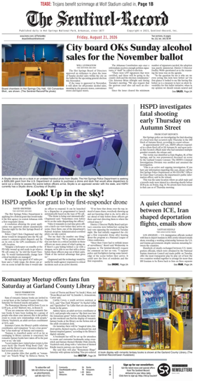 Cover of The Sentinel-Record