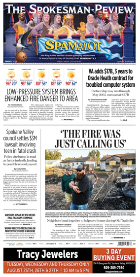 Cover of The Spokesman-Review (Spokane)