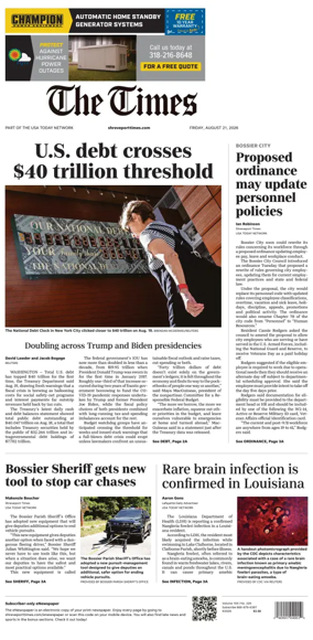 Cover of The Times (Shreveport)