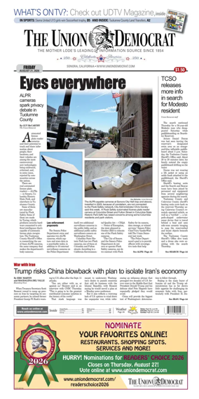 Cover of The Union Democrat