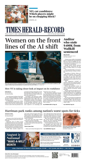 Cover of Times Herald-Record