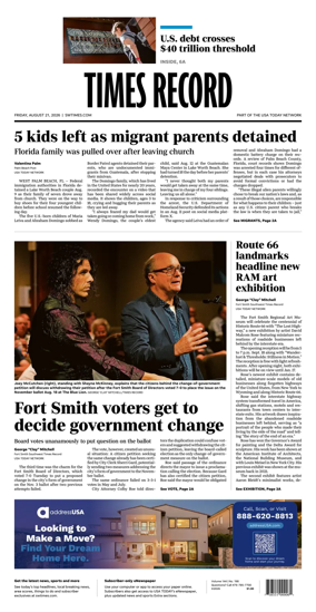 Cover of Times Record (Ft. Smith Southwest)
