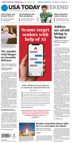 Cover of USA TODAY US Edition