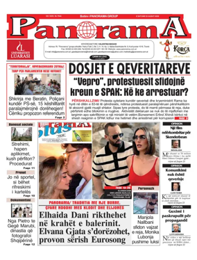 Cover of Panorama (Albania)