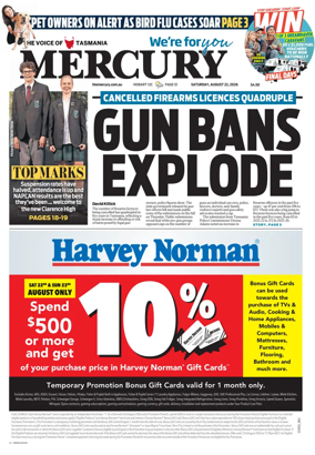 Cover of Mercury (Hobart)