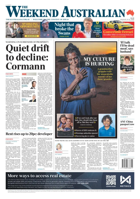 Cover of The Australian