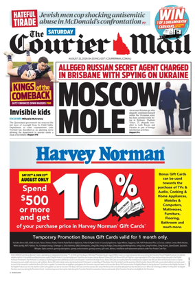 Cover of The Courier-Mail