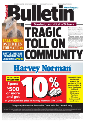 Cover of Townsville Bulletin