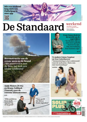 Cover of De Standaard
