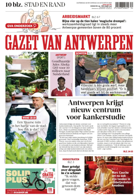 Cover of Gazet van Antwerpen Stad en Rand