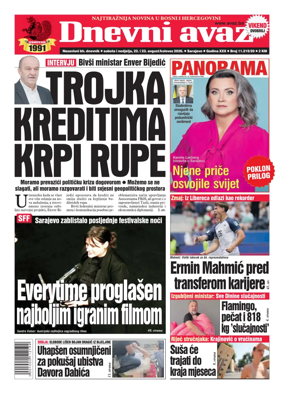 Cover of Dnevni avaz