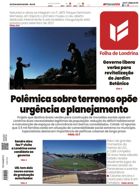 Cover of Folha de Londrina