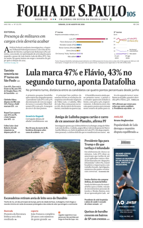 Cover of Folha de S.Paulo