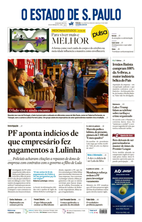 Cover of O Estado de S. Paulo