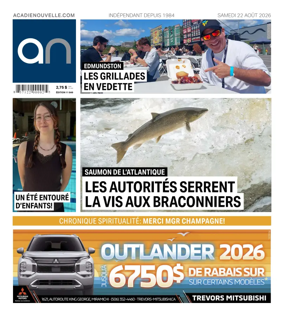 Cover of Acadie Nouvelle