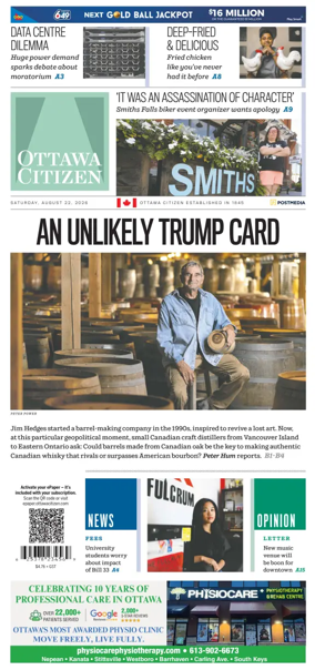 Cover of Ottawa Citizen