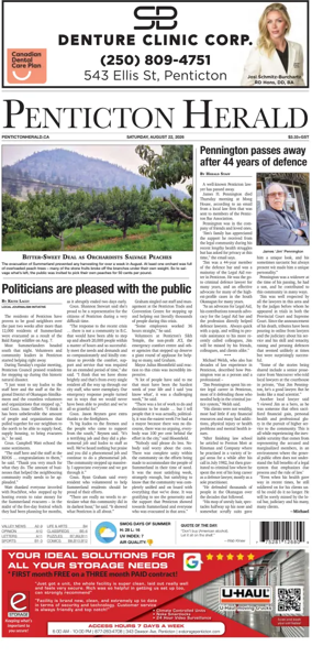 Cover of Penticton Herald