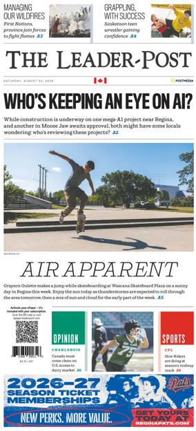 Cover of Regina Leader-Post
