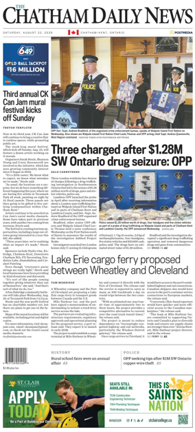 Cover of The Chatham Daily News