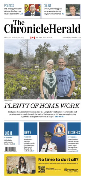 Cover of The Chronicle Herald (Metro)