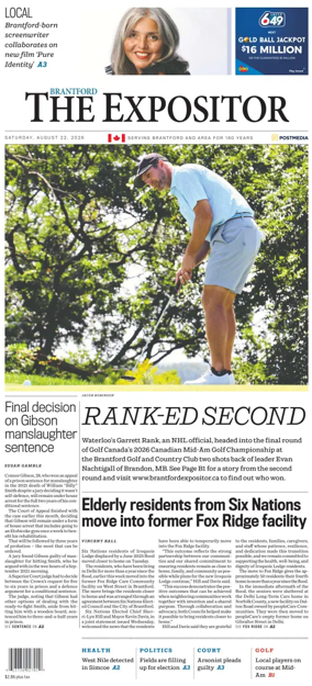 Cover of The Expositor (Brantford)