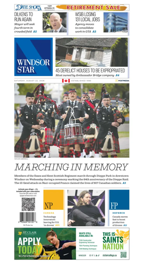 Cover of Windsor Star