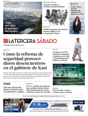 Cover of La Tercera