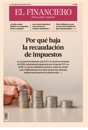 Cover of El Financiero (Costa Rica)