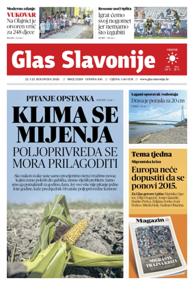 Cover of Glas Slavonije