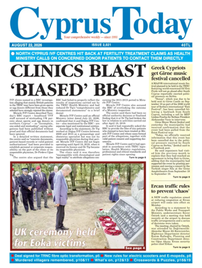 Cover of Cyprus Today