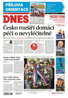 Cover of Dnes Prague Edition