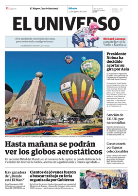 Cover of El Universo