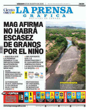 Cover of La Prensa Grafica