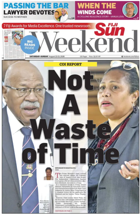 Cover of Fiji Sun