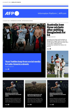 Cover of AFP English