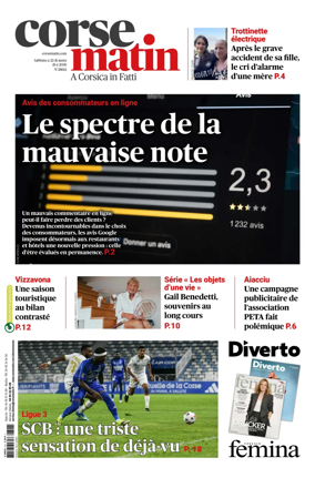 Cover of Corse Matin