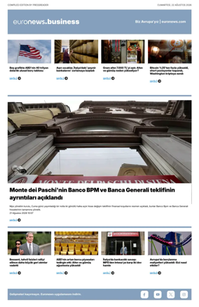 Cover of Euronews Business (Turkish) Compiled Editions