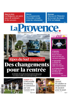 Cover of La Provence Alpes-de-Haute-Provence