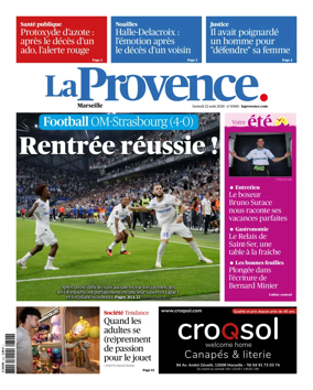 Cover of La Provence Marseille