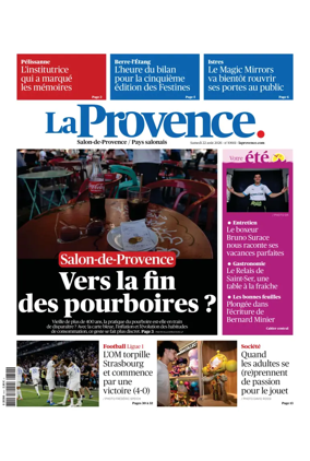Cover of La Provence Salon-de-Provence / Pays salonais